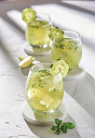 Tupperware Agua de Pepino con Limón 